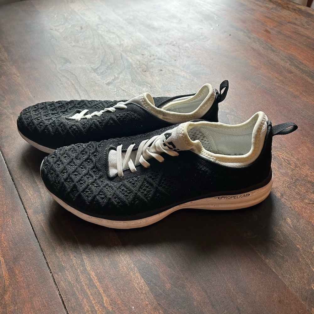 APL Black and White Techloom Phantom Sneakers